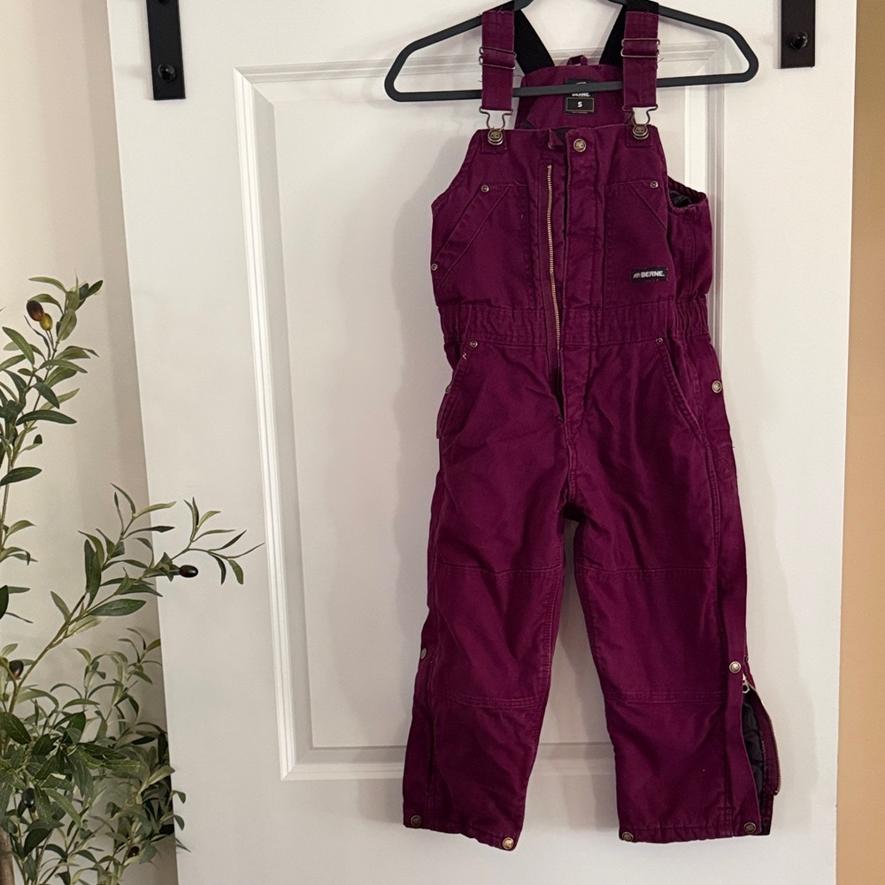 Berne Youth Softstone Insulated Bib Overall